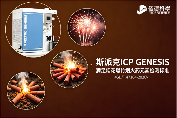 斯派克ICP GENESIS ：全面满足GB/T 47164-2026 烟花爆竹火药元素检测标准